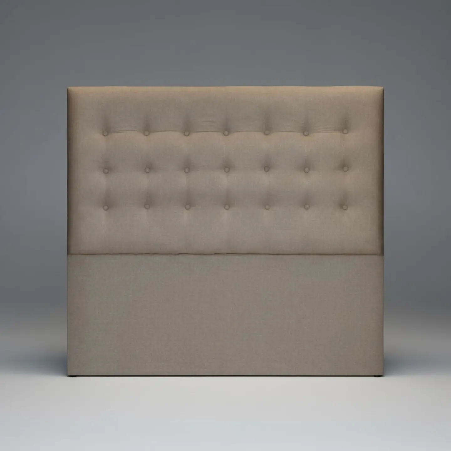 Respaldo De Cama De 2 Plazas - Sin Retorno / Botonne Basico (Beige) 2