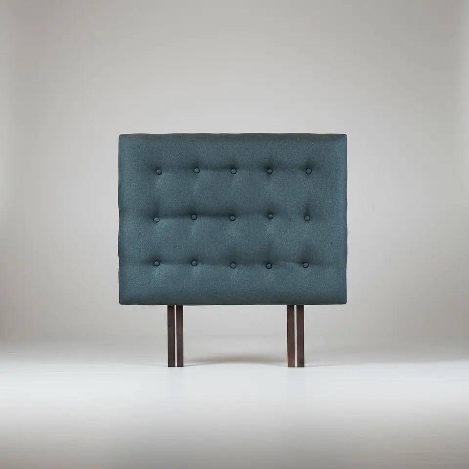 Respaldo De Cama De 1 Plaza /  Botonne Basico 1