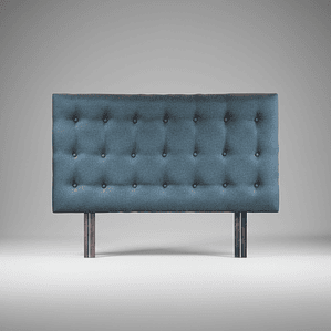 Respaldo De Cama 2 PLazas / Boton Capitonne