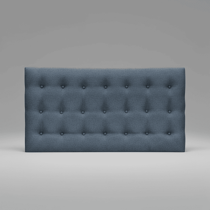 Respaldo De Cama Queen / Boton Capitonne 1