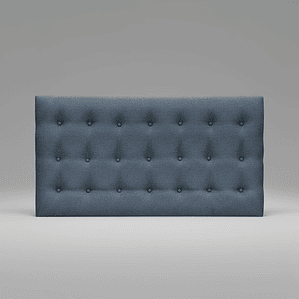 Respaldo De Cama King / Boton Capitonne