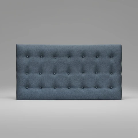 Respaldo De Cama King / Boton Capitonne
