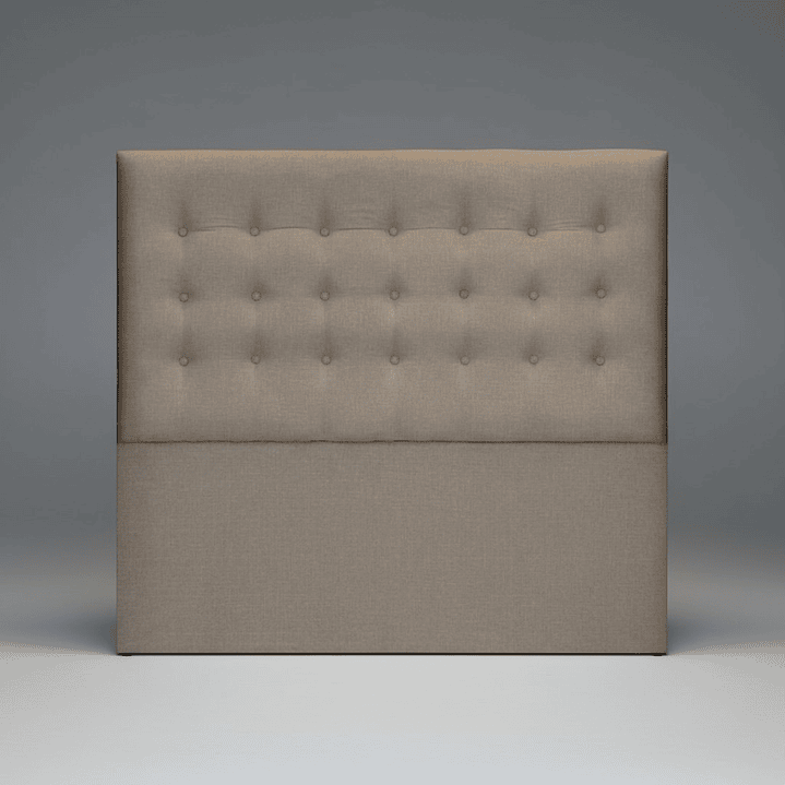 Respaldo De Cama Super King (Beige) 2