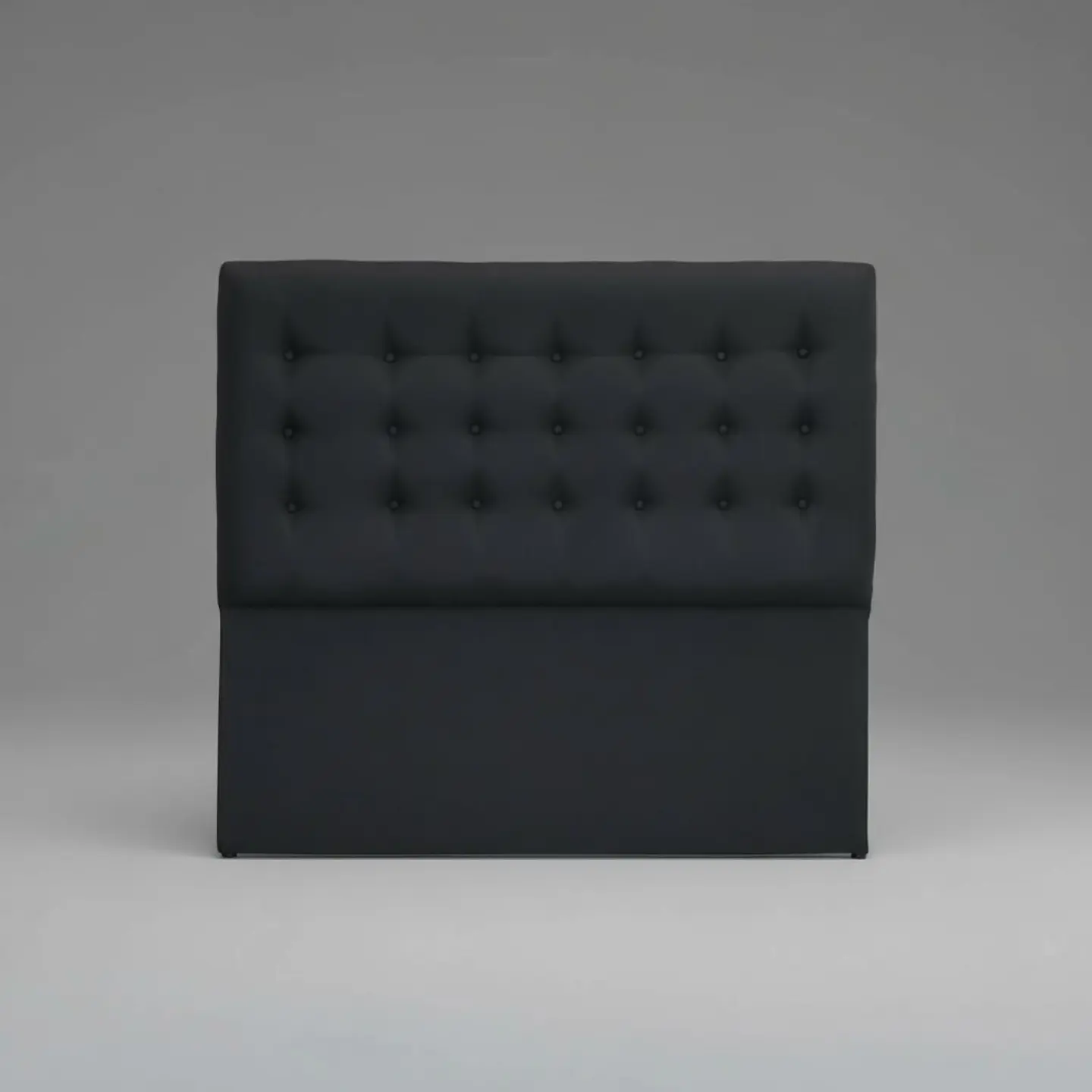 Respaldo De Cama Super King - Sin Retorno / Botonne Basico (Negro) 2