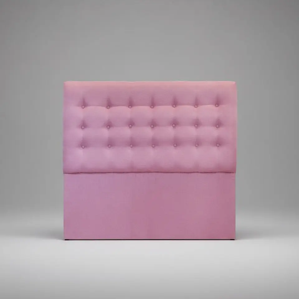Respaldo De Cama King - Sin Retorno / Botonne Basico (Rosa) 2