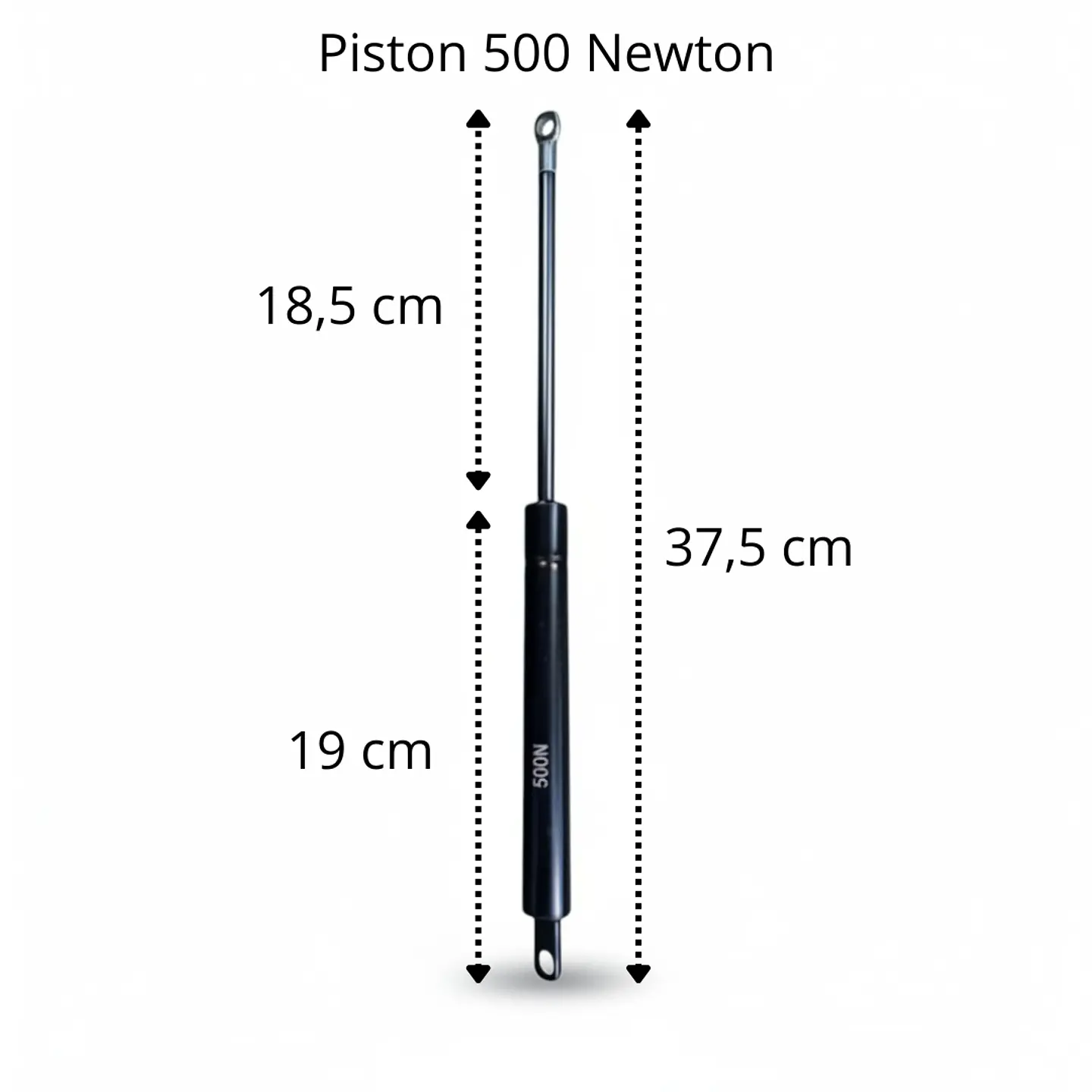 Piston para cama abatible 1,5 plaza - 37,5 cm Rosen/Cic/Flex 2