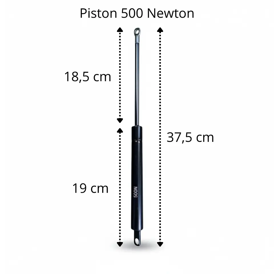 Piston para cama abatible 1,5 plaza - 37,5 cm Rosen/Cic/Flex 2