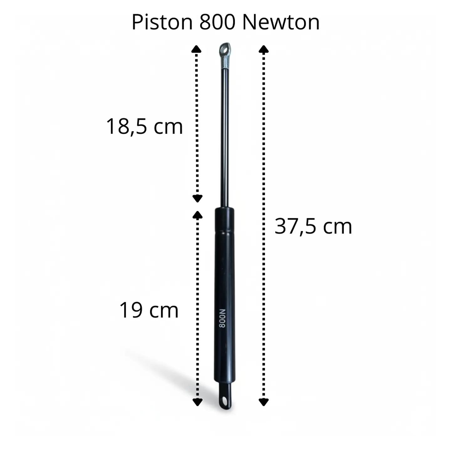 Piston para cama abatible 2 plaza - 37,5 cm Rosen/Cic/Flex 2