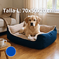 Cama Para Mascotas Espuma - Talla S, M y L (Azul) - thumbnail 4
