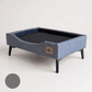 Cama de Mascotas Patas Metalicas 12 cm - Tallas S, M, L y XL (Gris) - Miniatura 1