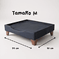 Cama de Mascotas Patas De Madera 11 cm - Tallas S, M, L y XL (Negro) - Miniatura 4