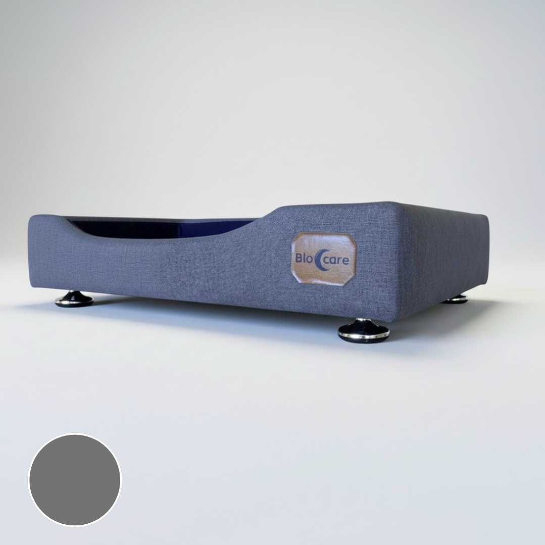 Cama de Mascotas Patas Montessori 3 cm - Tallas S, M, L y XL (Gris) 1