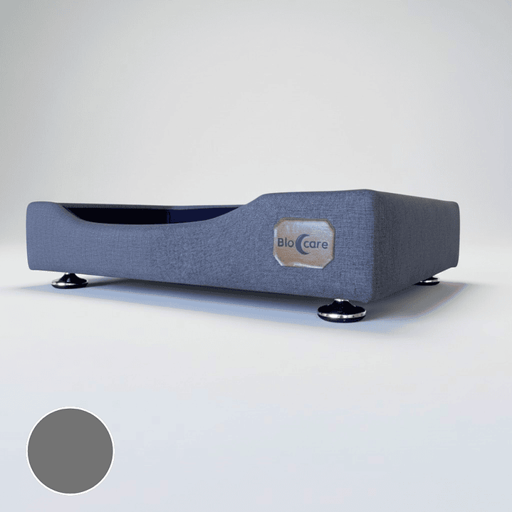 Cama de Mascotas Patas Montessori 3 cm - Tallas S, M, L y XL (Gris) 1