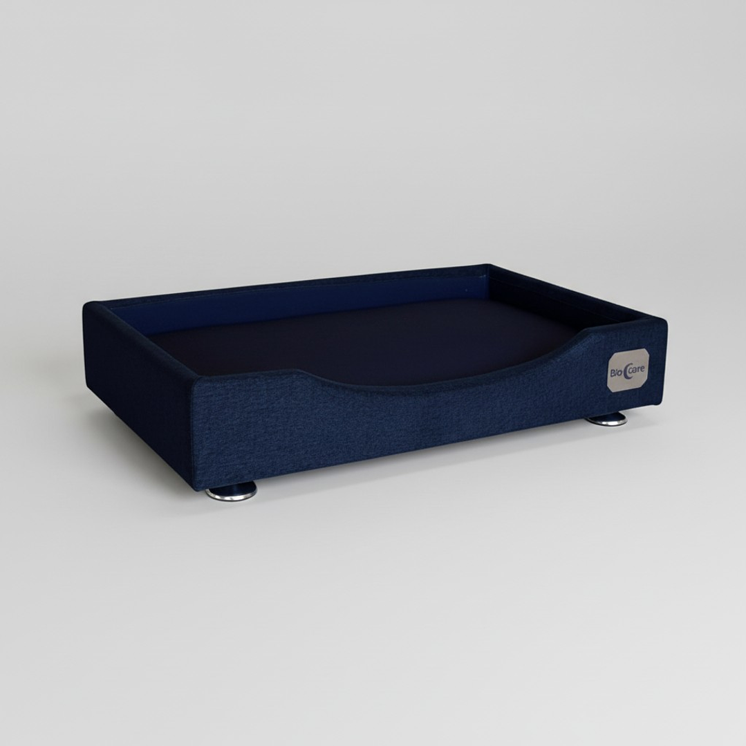 Cama de Mascotas Patas Montessori 3 cm - Tallas S, M, L y XL (Negro) 11