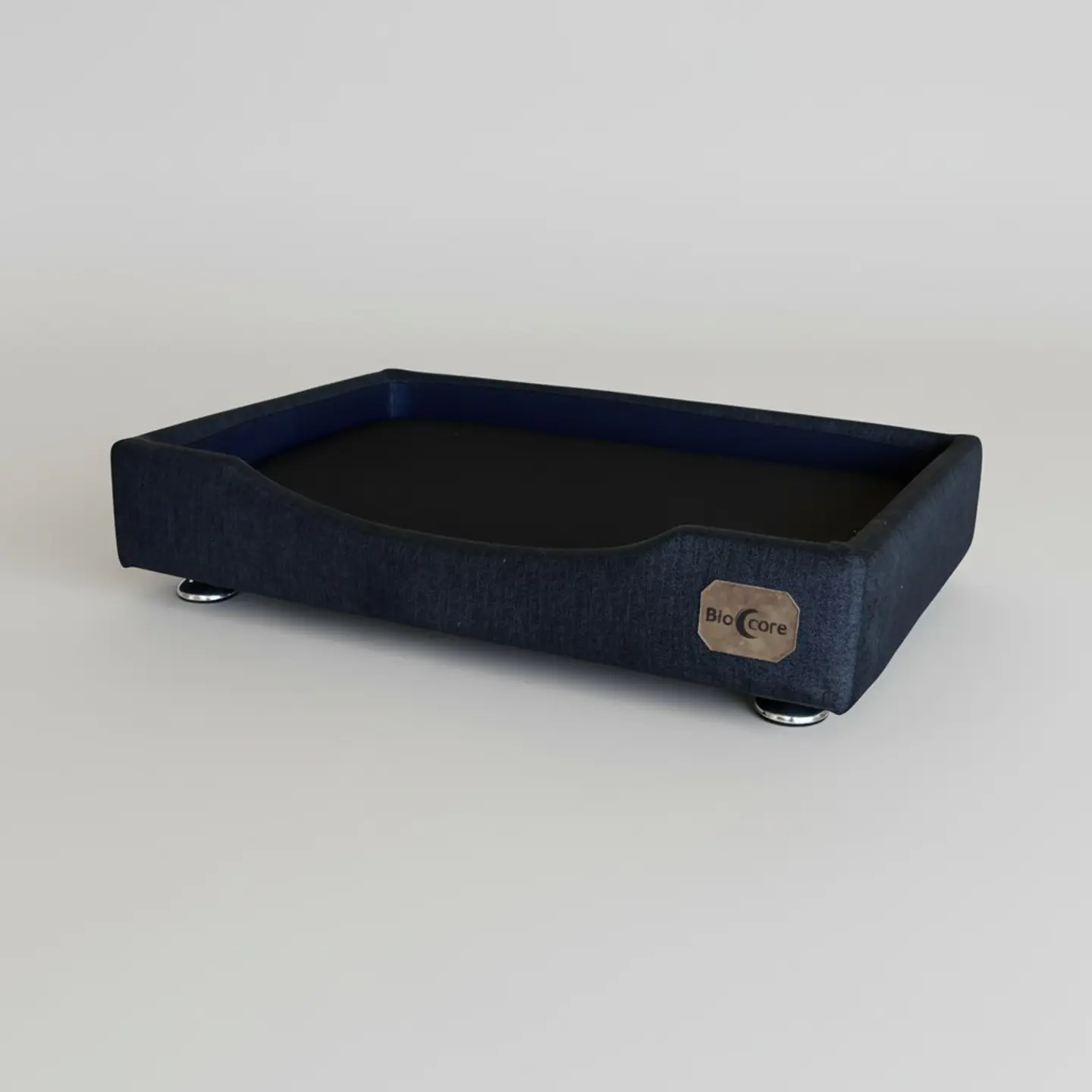 Cama de Mascotas Patas Montessori 3 cm - Tallas S, M, L y XL (Negro) 1