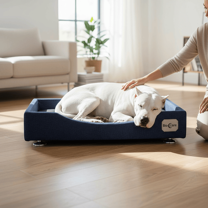 Cama de Mascotas Patas Montessori 3 cm - Tallas S, M, L y XL (Negro) 9