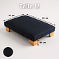 Cama Para Mascotas - Patas A Eleccion - Tallas M y L (Negro) - thumbnail 2