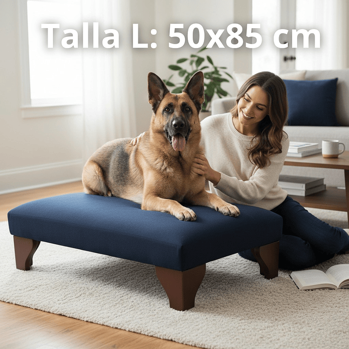 Cama Para Mascotas - Patas A Eleccion - Tallas M y L (Negro) 9