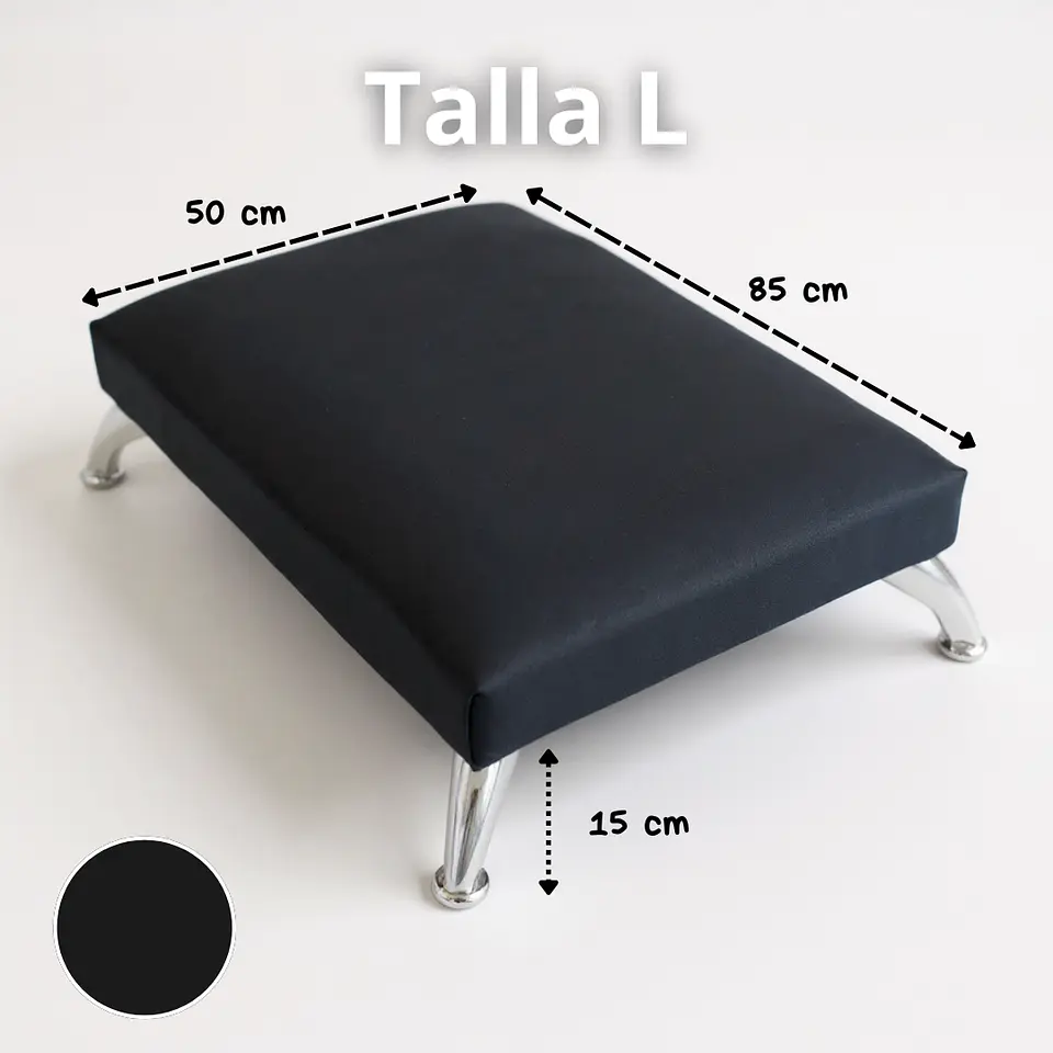 Cama Para Mascotas - Patas A Eleccion - Tallas M y L (Negro) 20