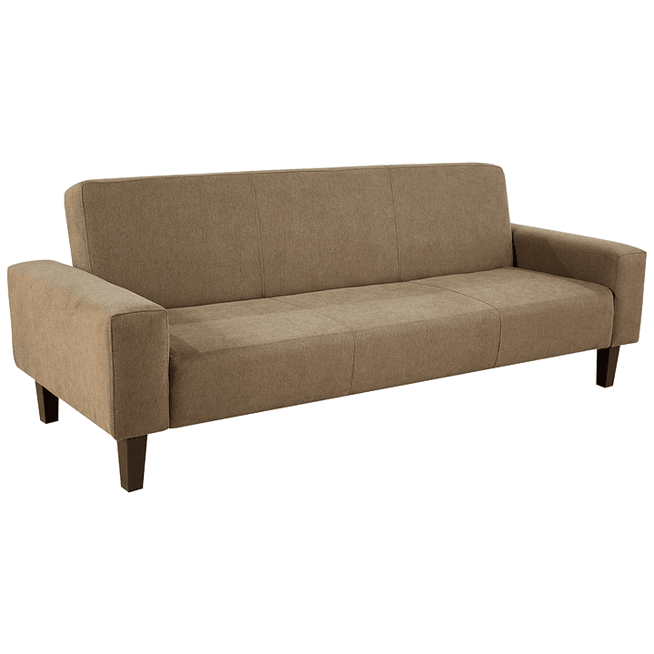 Futón Sofá Cama 3 cuerpos Tapiz Genova - Con Reposabrazos 1