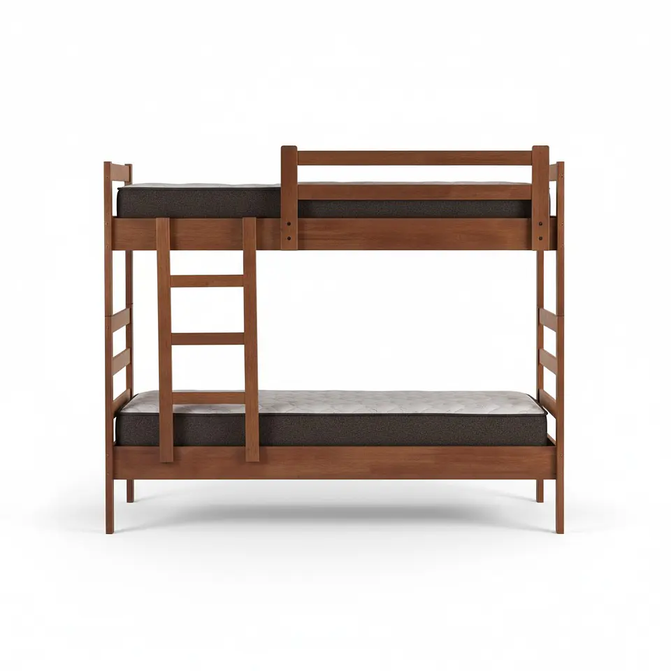 Camarote Desmontable Doble L200 cm /Colchones Ideal 1 Plaza 3