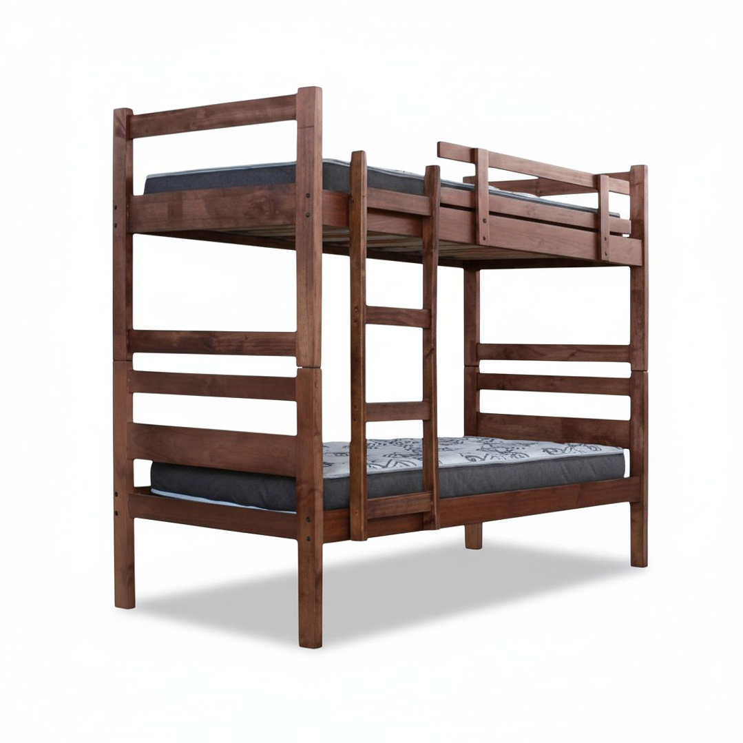 Camarote Desmontable Doble Con Colchones 1.5 Plaza 4