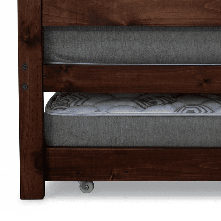 Camarote Desmontable Triple Con Colchones 1.5 Plaza 4