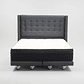 Cama Full dividida Box 8 cm + Colchon CIC Con Respaldo - Ruedas A Eleccion-  - Miniatura 8