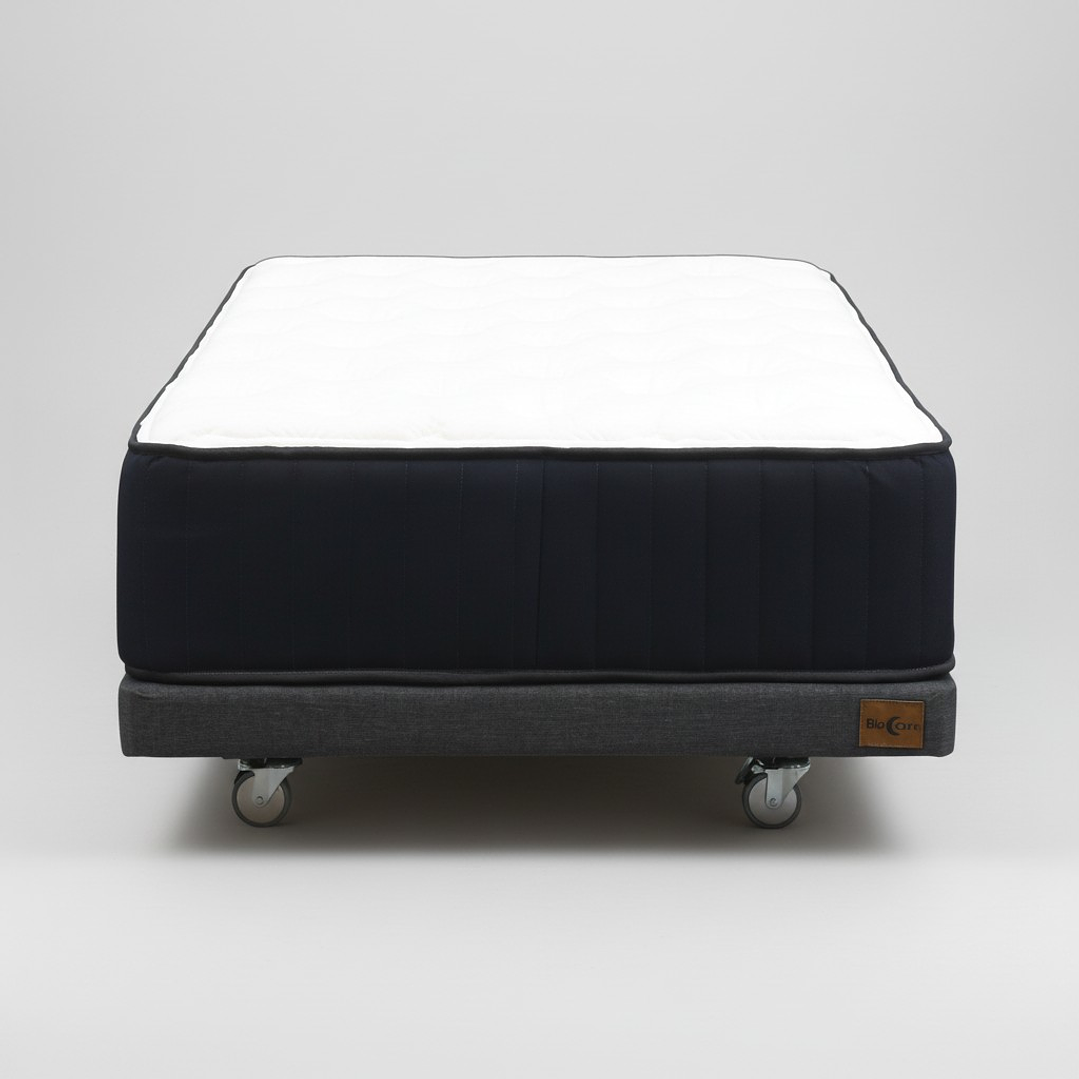 Cama 1.5 Plaza Box 8 cm + Colchon CIC - Ruedas A Eleccion 5