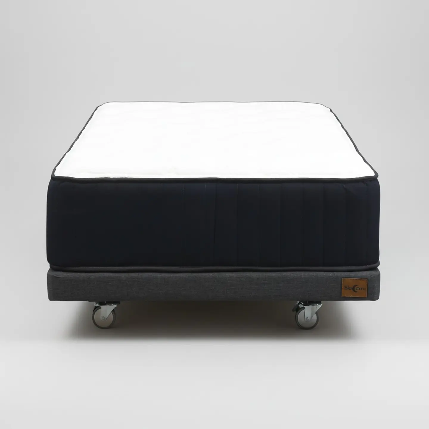 Cama 1.5 Plaza Box 8 cm + Colchon CIC - Ruedas A Eleccion 5