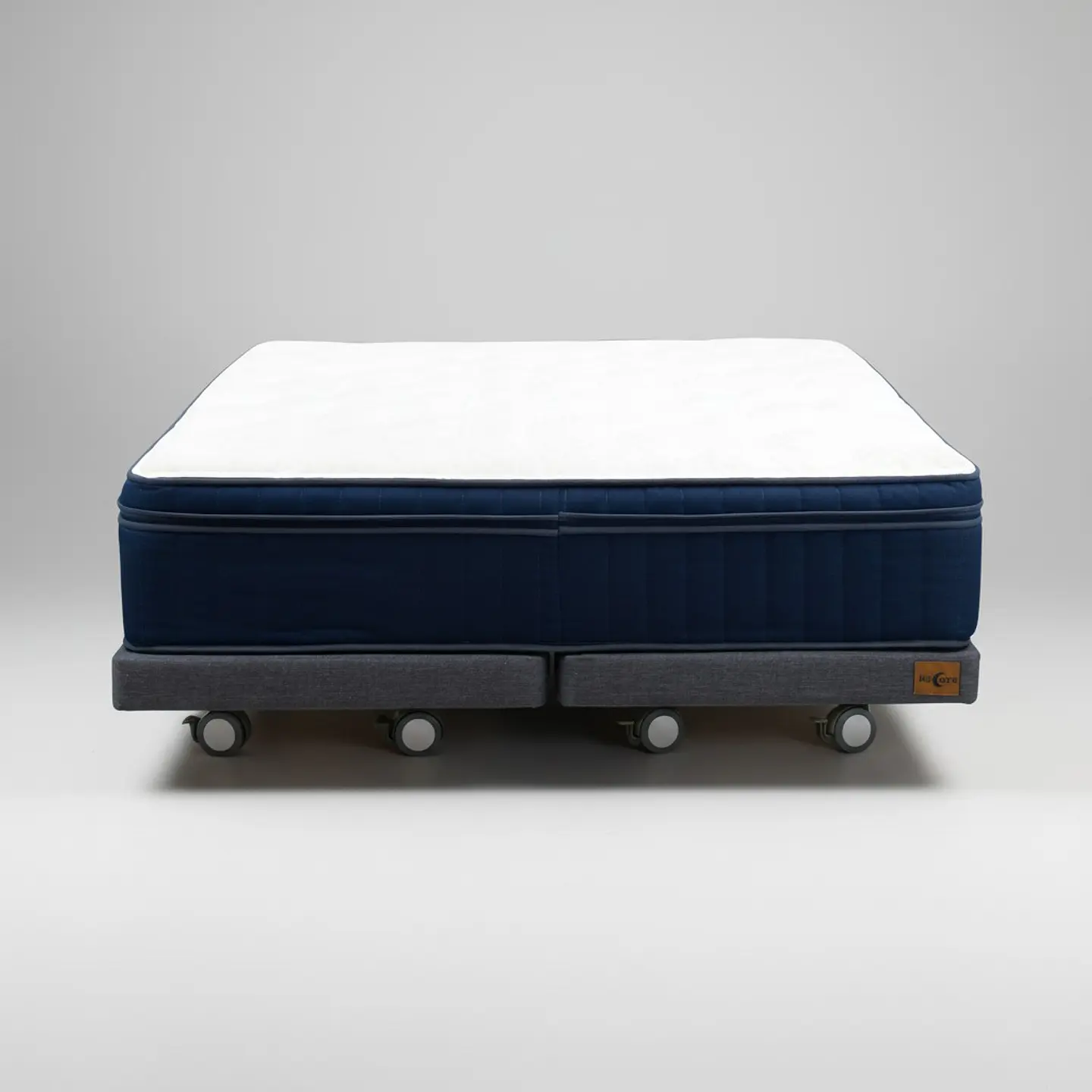 Cama King Box 8 cm + Colchon CIC - Ruedas A Eleccion 2