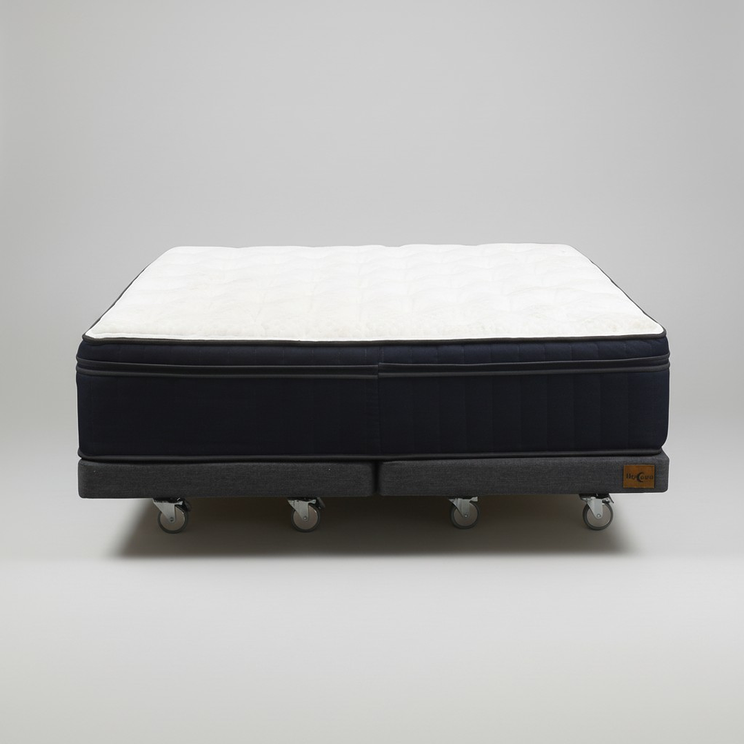 Cama Super King Box 8 cm + Colchon CIC - Ruedas A Eleccion 5