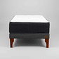Cama 1 Plaza Box 13 cm + Colchon CIC - Patas De Madera  - Miniatura 12