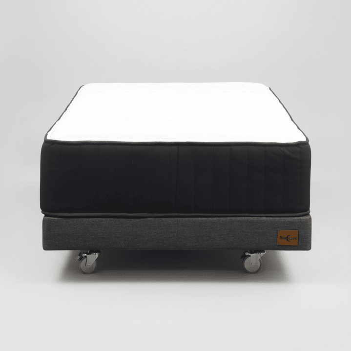 Cama 1 Plaza Box 13 cm + Colchon CIC - Ruedas A Eleccion 5