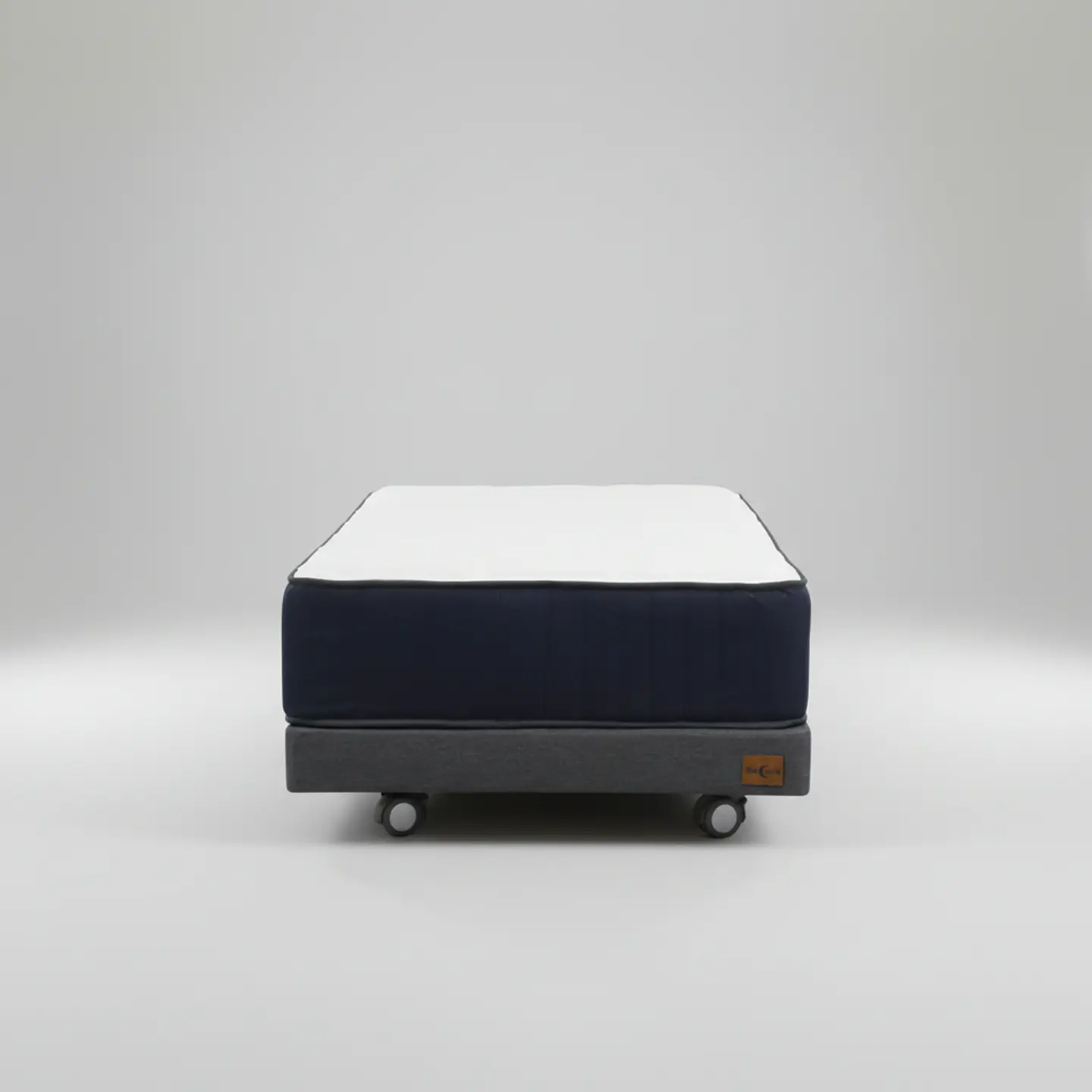 Cama 1.5 Plaza Box 13 cm + Colchon CIC - Ruedas A Eleccion 2