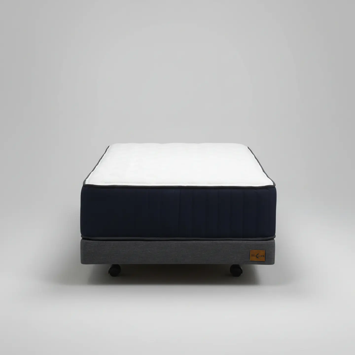 Cama 1.5 Plaza Box 13 cm + Colchon CIC - Ruedas A Eleccion 11