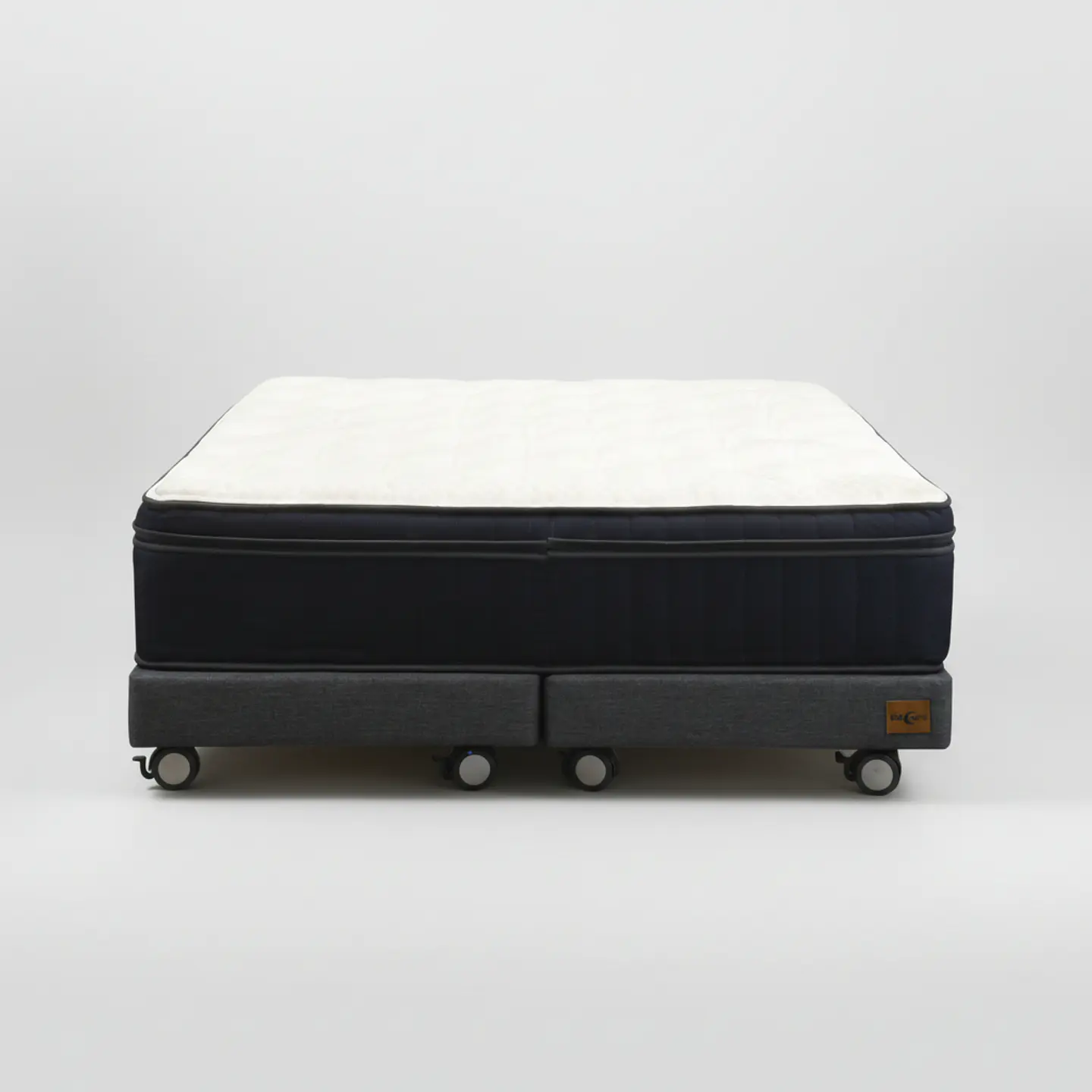 Cama King Box 13 cm + Colchon CIC - Ruedas A Eleccion 2