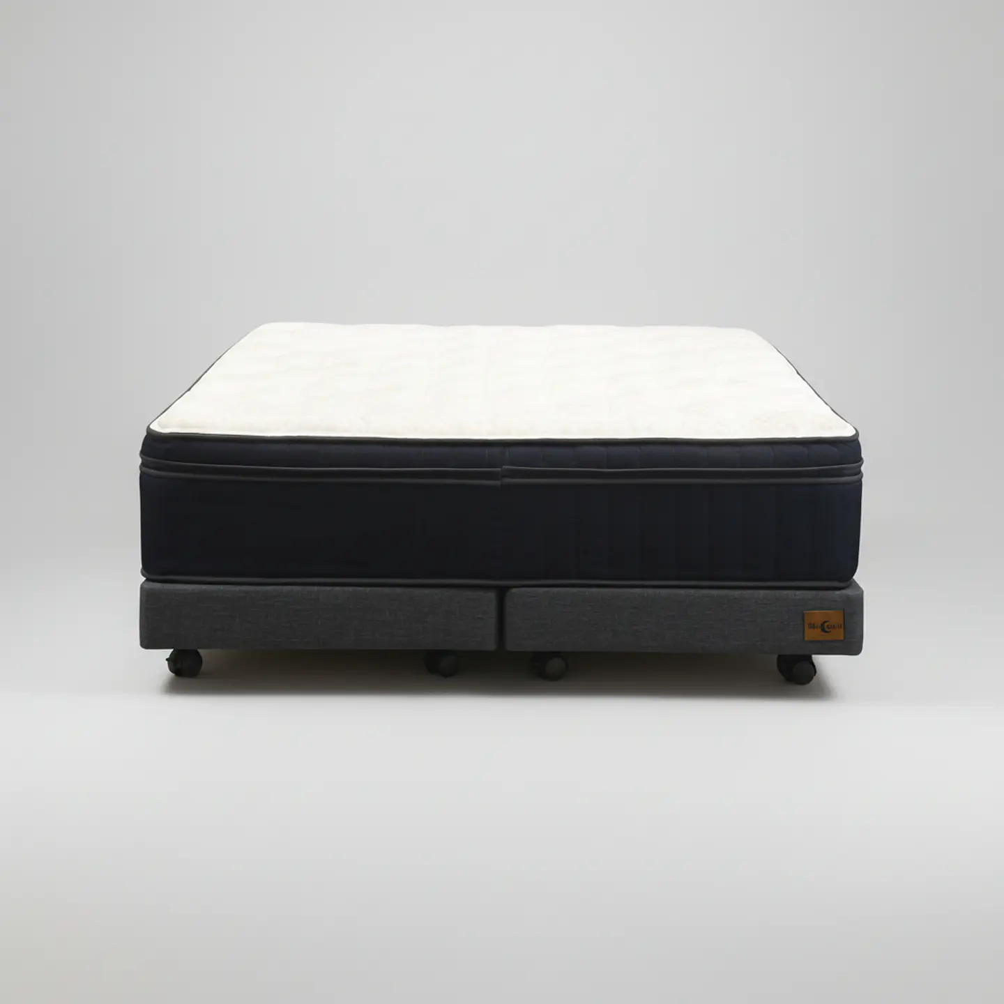 Cama King Box 13 cm + Colchon CIC - Ruedas A Eleccion 11