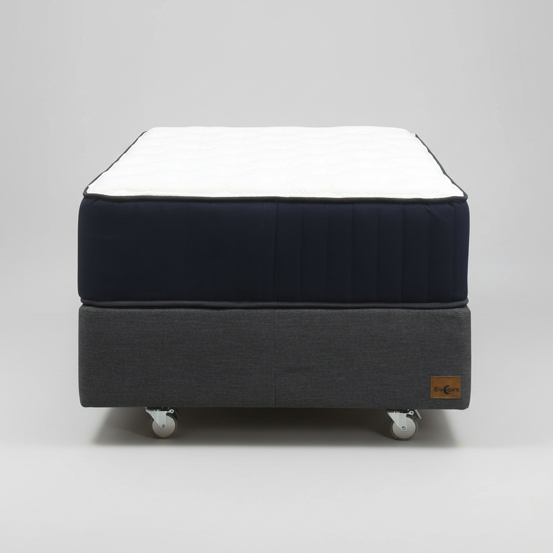 Cama 1 Plaza Box 30 cm + Colchon CIC - Ruedas A Eleccion 5