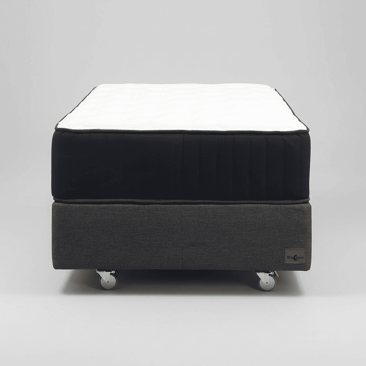 Cama 1 Plaza Box 30 cm + Colchon CIC - Ruedas A Eleccion 5