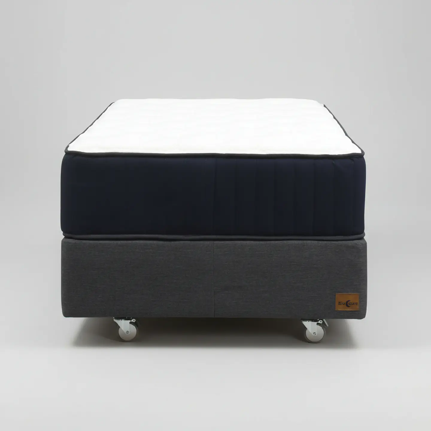 Cama 1.5 Plaza Box 30 cm + Colchon CIC - Ruedas A Eleccion 5