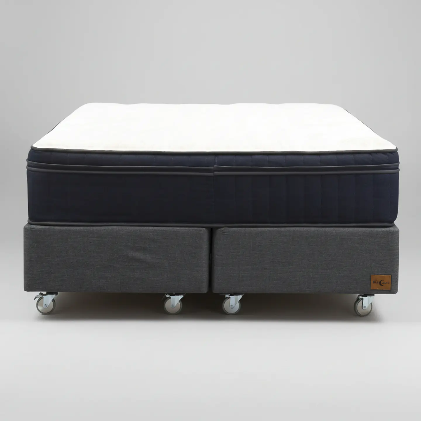 Cama King  Box 30 cm + Colchon CIC - Ruedas A Eleccion 5