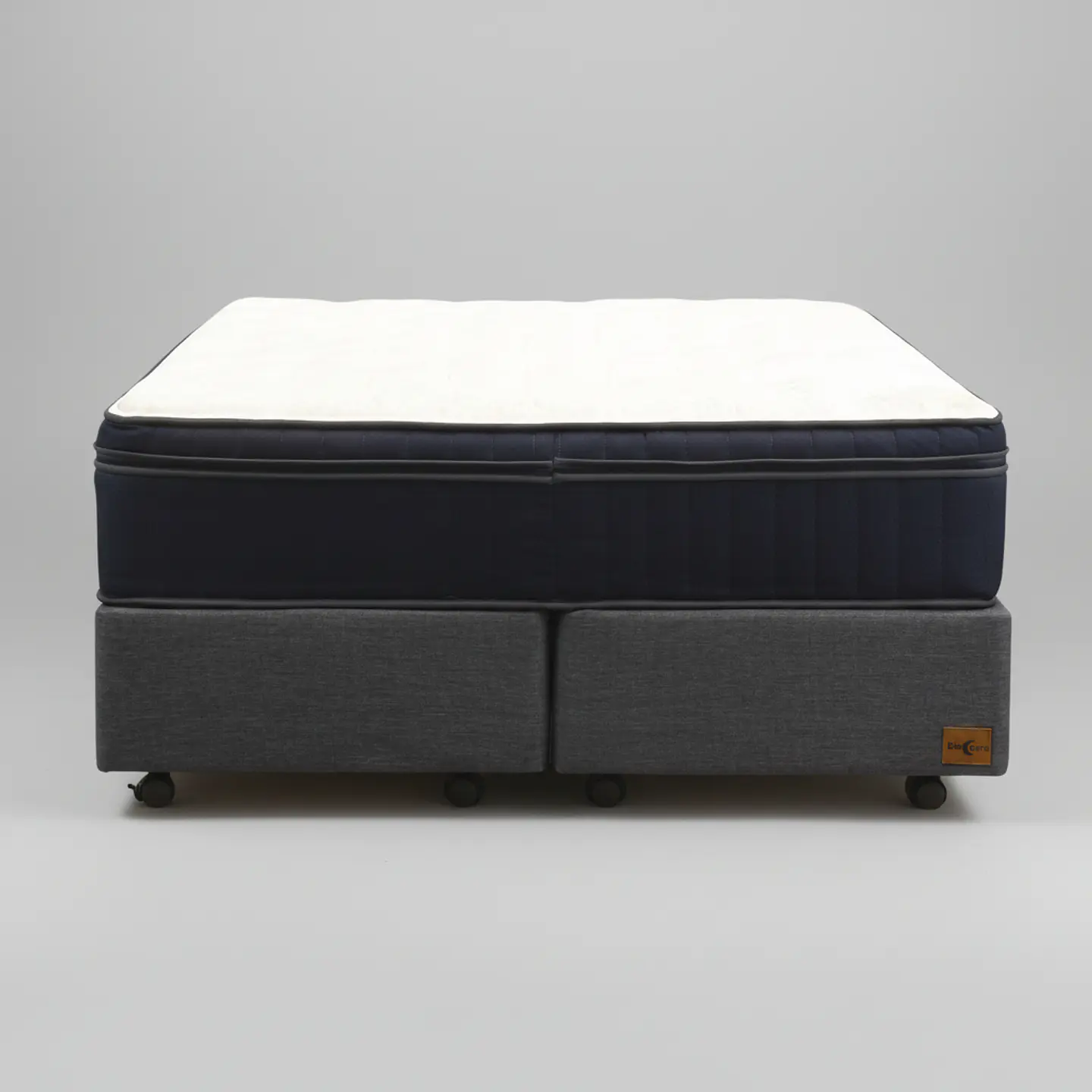 Cama King  Box 30 cm + Colchon CIC - Ruedas A Eleccion 11