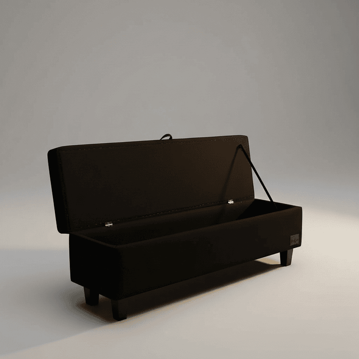 Banqueta Piecera 130 cm Tapiz Genova 4