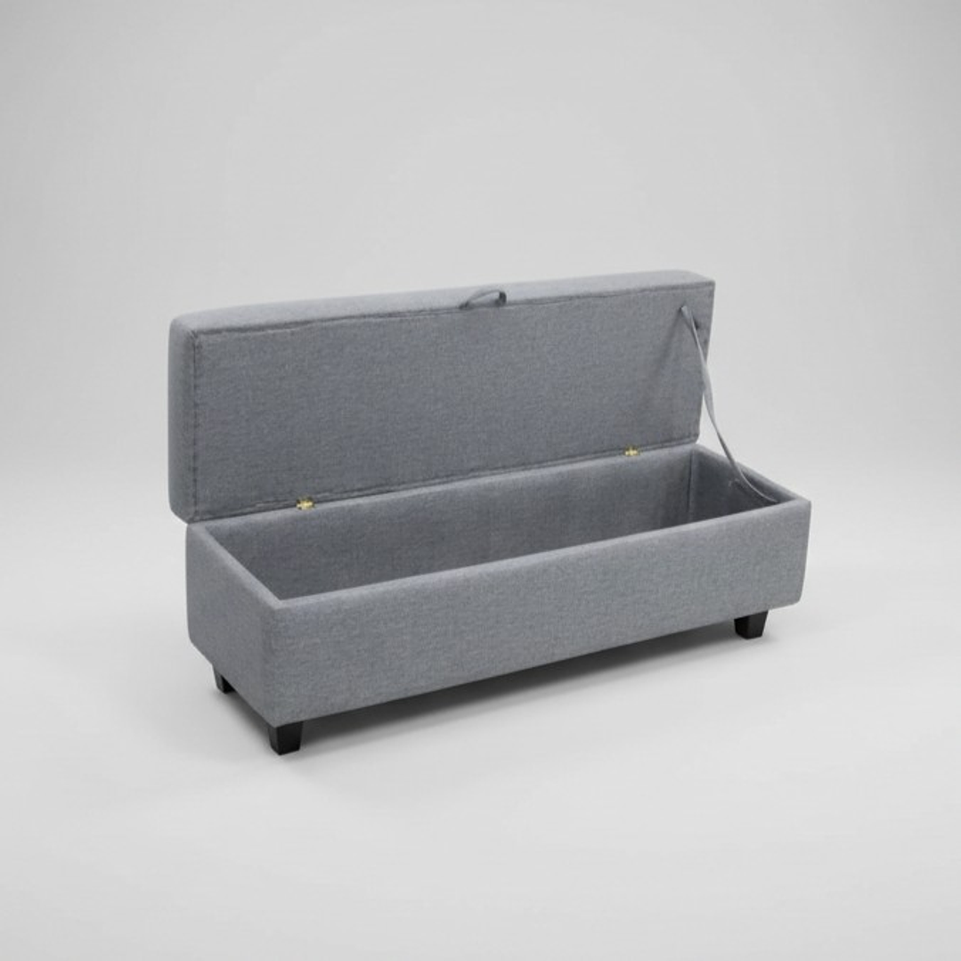 Banqueta Piecera 130 cm Tapiz Genova 1