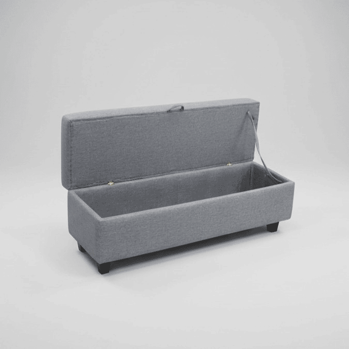 Banqueta Piecera 130 cm Tapiz Genova 1