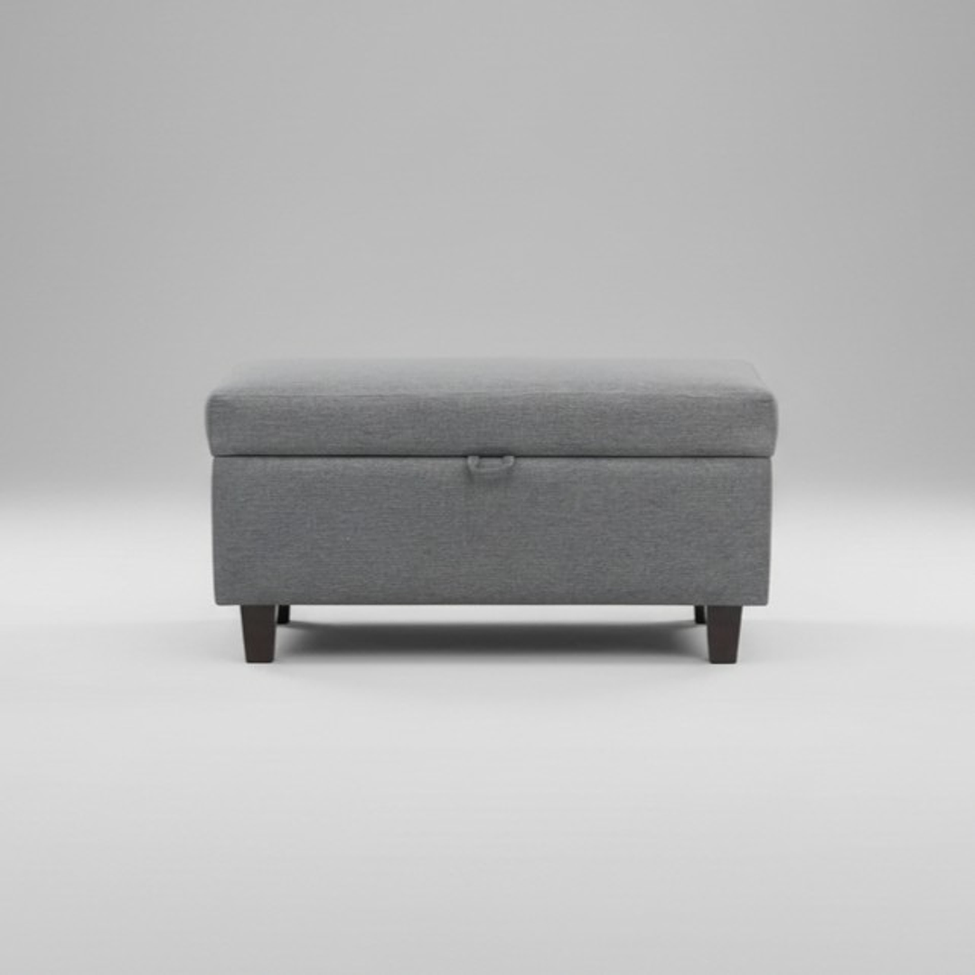 Banqueta Piecera  90 cm Tapiz Genova 2