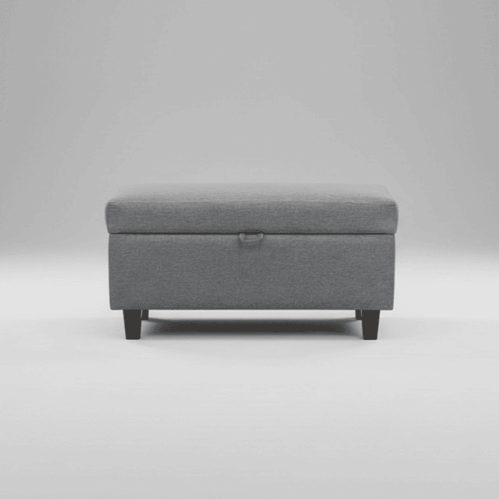 Banqueta Piecera  90 cm Tapiz Genova 2