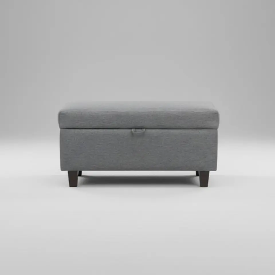 Banqueta Piecera  90 cm Tapiz Genova 2