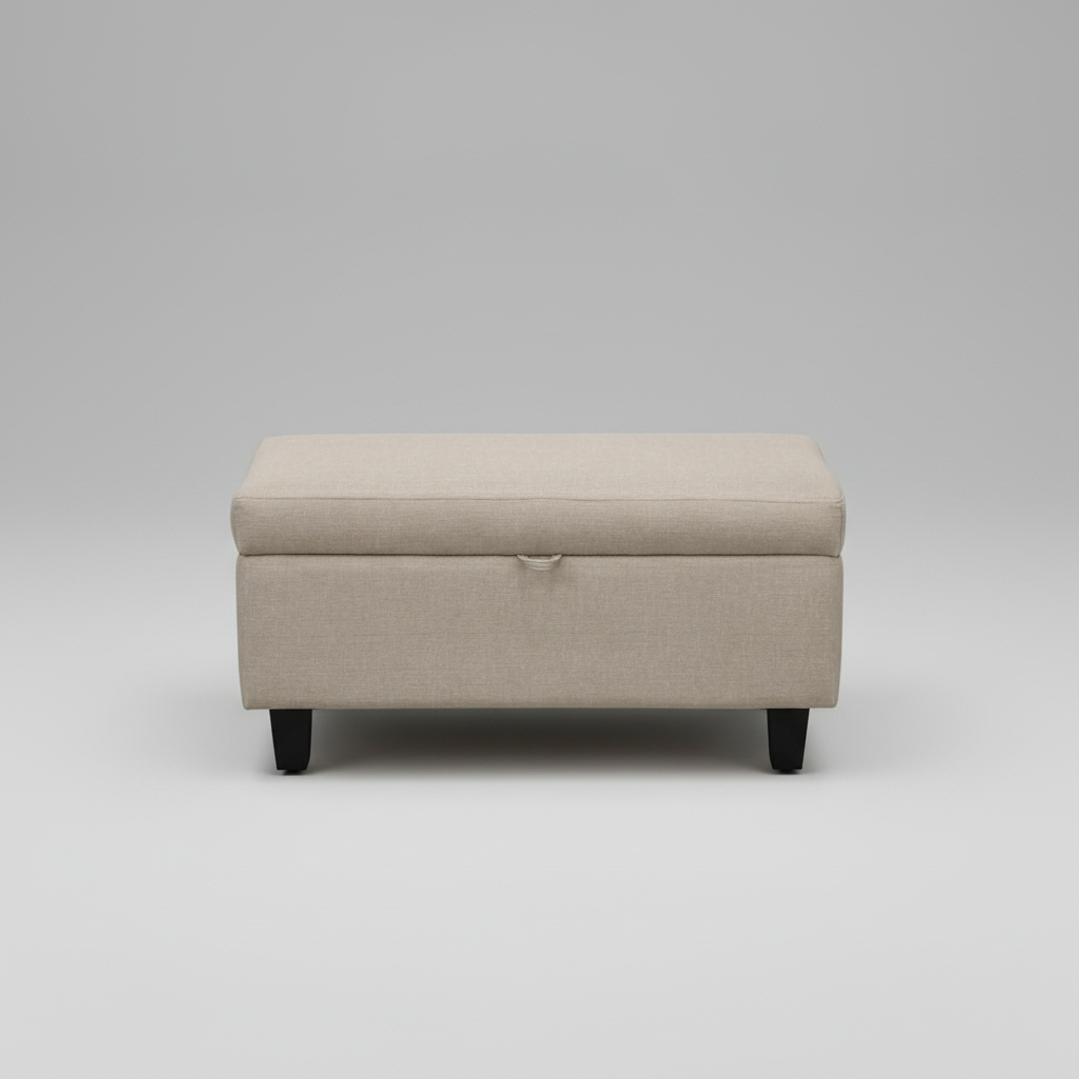 Banqueta Piecera  90 cm Tapiz Genova 6